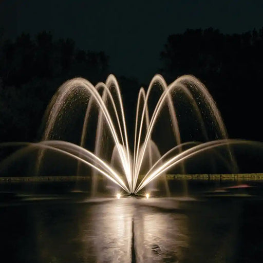 Kasco_WaterGlow_Composite_White_LED_light_kit_on_water