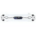 Evolution Aqua 110 Watt UV Clarifier front view with twin white UV chambers and central control box on white background