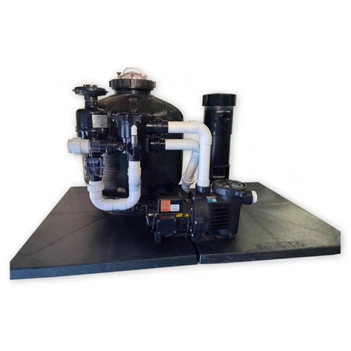 GCTek WattMizer PLUS Filtration System 6.0 on two pads with AquaBead filter and three-quarter HP pump