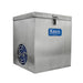 Kasco Home Series Diffused Aerator stainless steel compressor cabinet with latched lid and intake vent on white background
