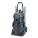 Studio photo of the Oase PondoVac 5 Vacuum Cleaner assembled on wheels, carry handle raised, against white.