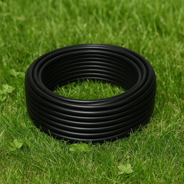 Coiled black poly airline tubing accessory for the Outdoor Water Solutions 3 Leg Steel Windmill Pond Aerator