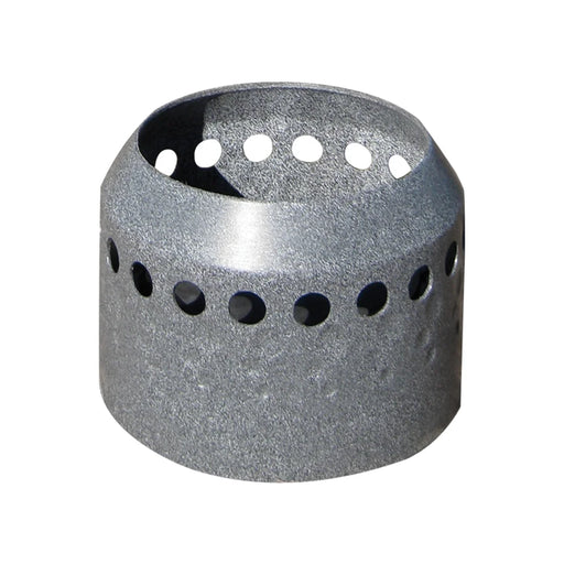 Grey diffuser dome with two rows of air holes, isolated on white, shown for the ProLake 3.12 Aeration System.