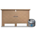 Tan ProLake4 4.14 Aeration System cabinet exterior shown with a Duraplate diffuser and X14 quantity badge