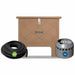 ProLake Electric Pond Aerator kit with tan cabinet, four weighted airline coils and four Duraplate diffusers