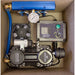Interior components of the ProLake ProLake¹ 1.1 Electric Aeration System including manifold, timer and compressor