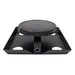 Black Duraplate self-cleaning diffuser on a base plate from the ProLake ProLake Mini Pond Aeration System shown up close