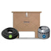 ProLake ProLake¹ 1.3 Pond Aerator kit with tan cabinet, three rolls of weighted airline and a Duraplate diffuser