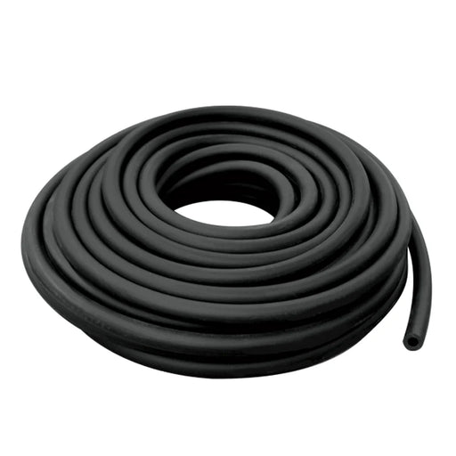 Coil of half inch weighted airline tubing for the ProLake Solaer Pond Aerator shown wound against a white background