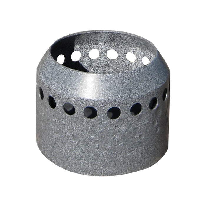 Grey Duraplate diffuser detail from the ProLake 4.16 Pond Aerator showing rows of drilled air-release holes