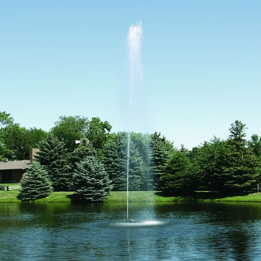 scott_aerator_jet_stream_pond_fountain_in_water_with_trees_in_background