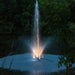 scott_aerator_skyward_pond_fountain_warm_white_led_night_glo_in_water_with_trees_in_background