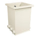 Angled exterior of the Sea Side Aquatics BK60 Moving Bed Bio Chamber tank with open top rim and three 4-inch pipe connections