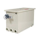 Sea Side Aquatics C-22 WIFI RDF Filter angled view with side-mounted drive motor, gearbox and three lower 110 mm ports
