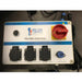 Sea Side Aquatics PP100-WIFI Pond Filter control box with labelled pump sockets, manual cleaning button and rotary switch