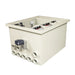 Complete Sea Side Aquatics PP100-WIFI Rotary Drum Filter housing with drum motor and nine 110 mm ports on white background